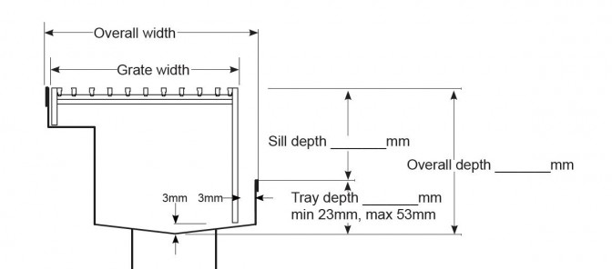 100TRTDi Threshold with Sub-Sill